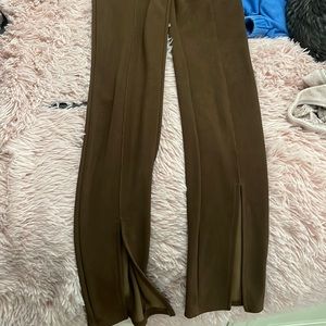 ADIKA brown flare pants!!